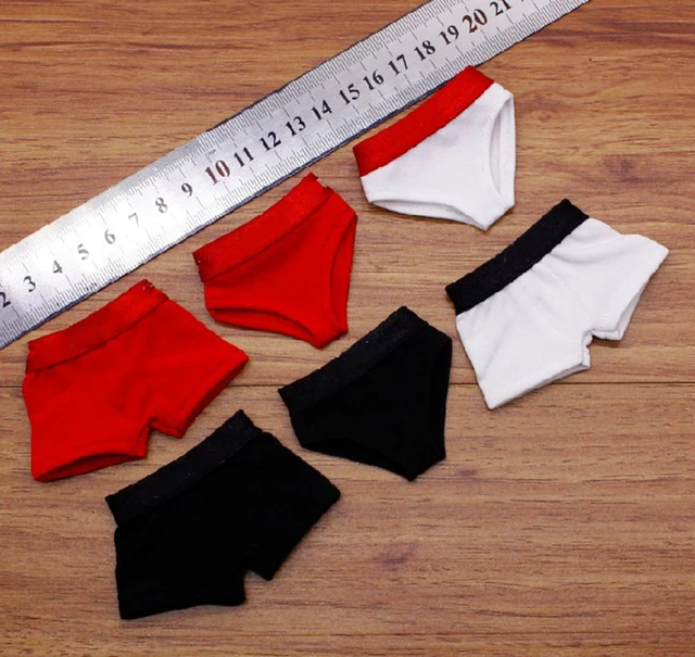 1:6 Red Thongs Briefs Underwear Model For 12'' Female TBL PH