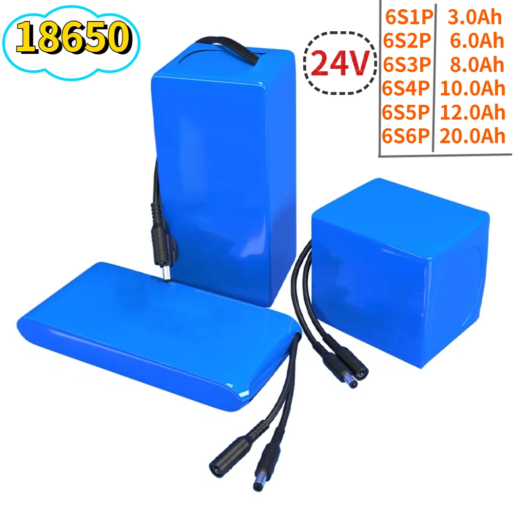 

24V3ah-20ah lithiumbatterywith largecapacityfor6s 25.2v electric battery,bicycle,medical speaker,charging motor,charging battery
