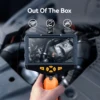 Teslong 5 inches IPS Inspection Camera, Dual Lens Borescope, Endoscope Camera with 7 LEDs, 5000mAh, Flashlight, Case, 32GB 2
