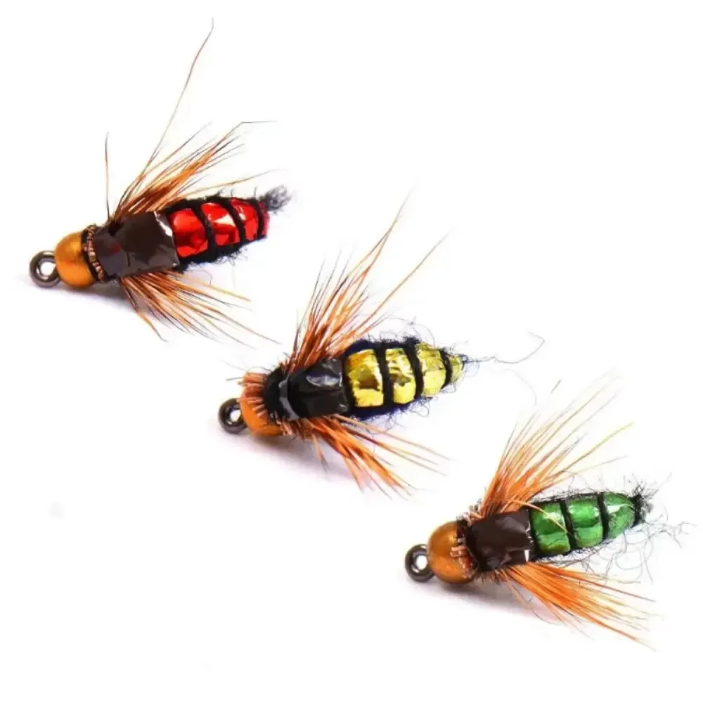 Brass Bead Head Scud Fly Lures 3