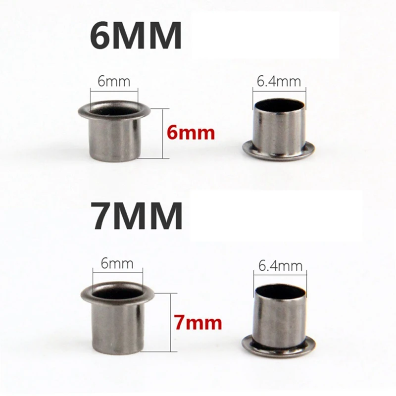 50Pcs Eyelets For DIY Kydex Sheath Rivet Hand Tool Parts Eyelet Hole Punch Tool Kit