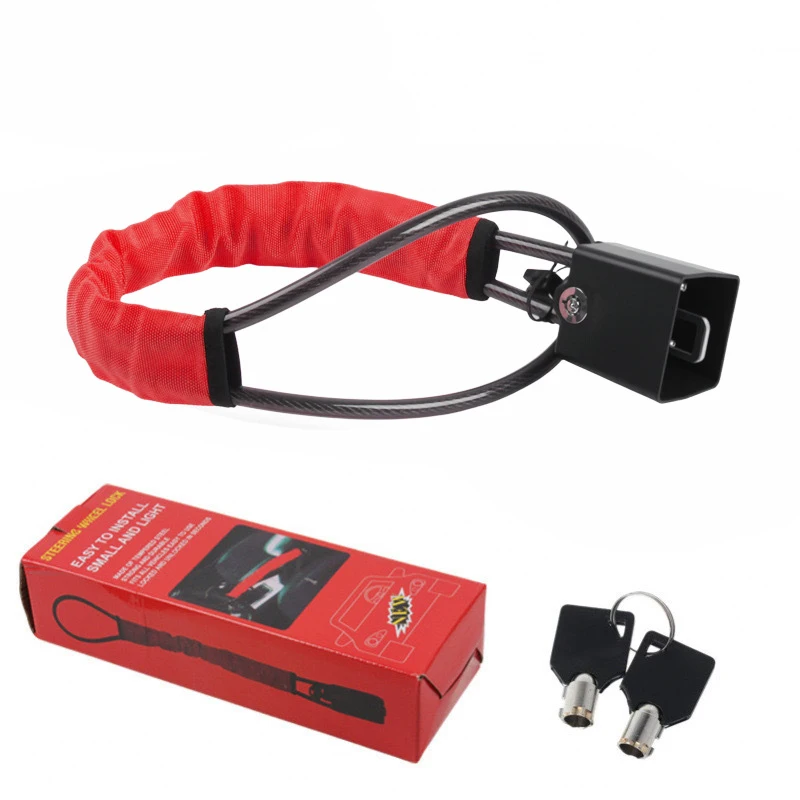 red Circular key
