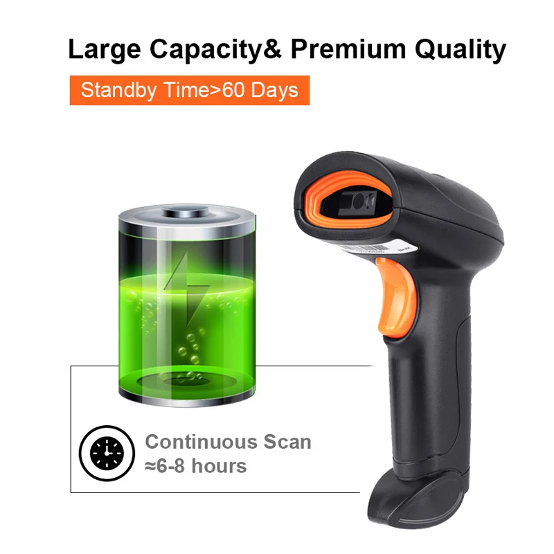 best car battery charger Handheld Wireless Barcode Scanner Portable Wired 1D 2D QR Code PDF417 Reader  for Retail Shop  Logistic Warehouse Cylinder Stethoscope