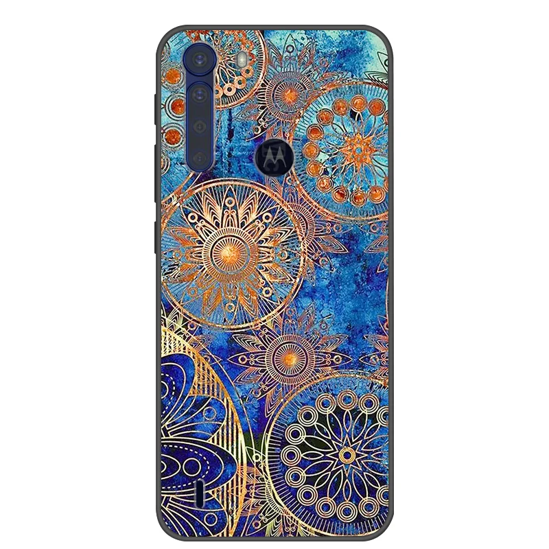 Fashionable Cool Soft Silicone Cover for Motorola One Fusion+ Phone