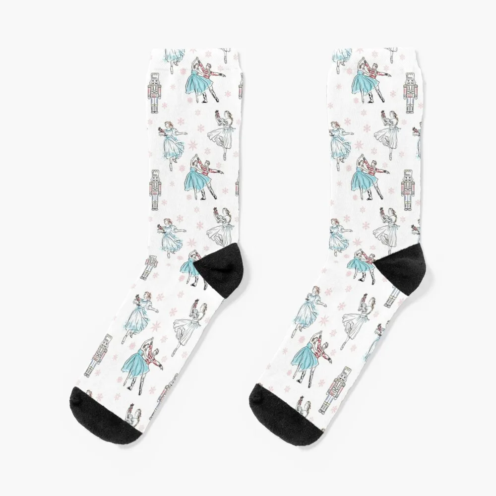 

The Nutcracker Ballet and Clara Christmas Holiday DanceSocks Men Socks Women'S Compression Socks