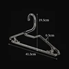 10/20pcs Clear Acrylic Hanger Non-Slip Dressing Saving For Jacket Dresses Crystal Clothes Hanger Closet Organizer Save Space 5