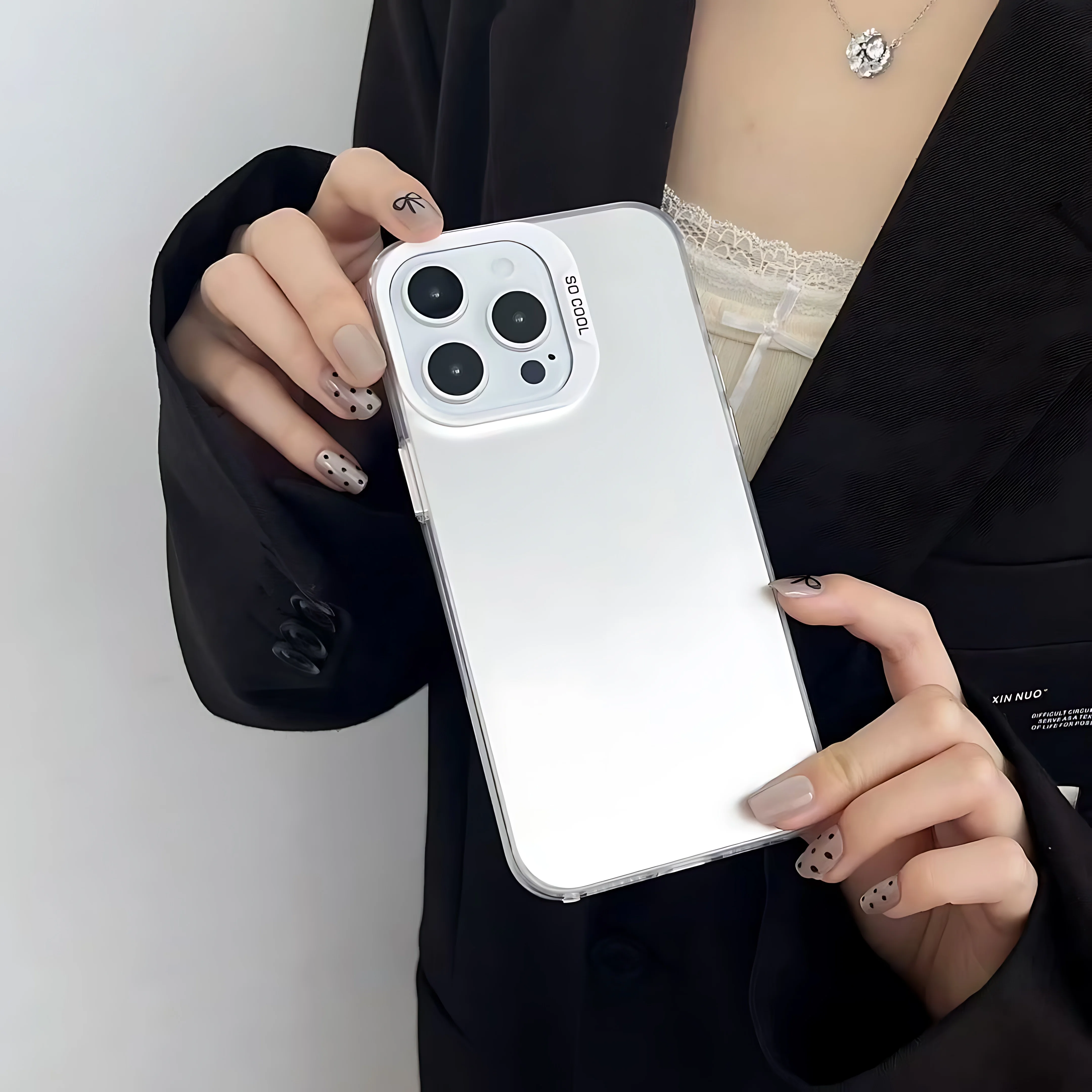 Luxury Anime Misas Design Protective Phone Case - Anti-Fall Cover