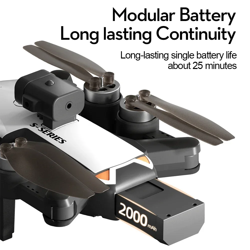 Batterie de remplacement drone S2S X1-X10 3.7V vue de dessus
