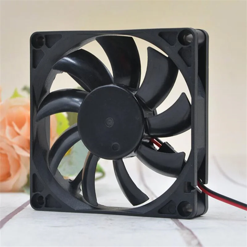 Ventilateur PC Ultra-fin COFAN 80x80mm 12V - Débit D'air élevé, Neuf En Boîte