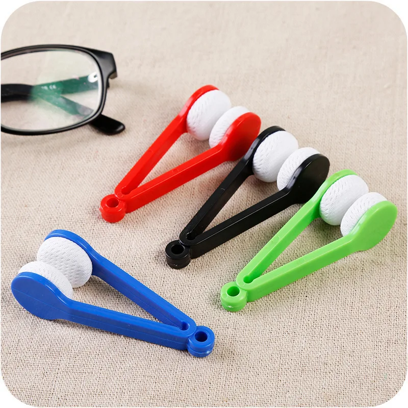 GlassesCleaningToolMiniPortableGlassesCleaningRubMicrofiberCleanerWipingGlasses
