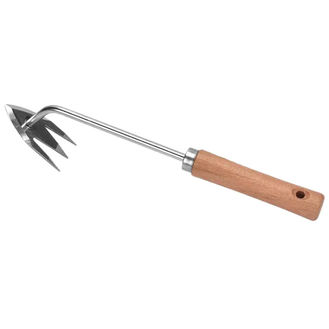 Fafog Fogantyú Rozsdamentes Acél Weeder Garden Gyökér És Fű Eltávolító Kertész Szerszám Kert Kézi Gyomláló Edények - Image 5