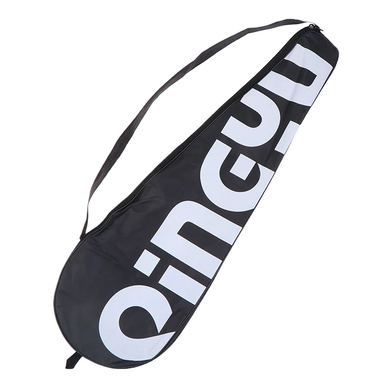 Badminton Racket Bag Badminton Rackets Bag Racquet Pouch One-shoulder Large Capacity Sport Supplies Protective Cover Portable Sports Bag