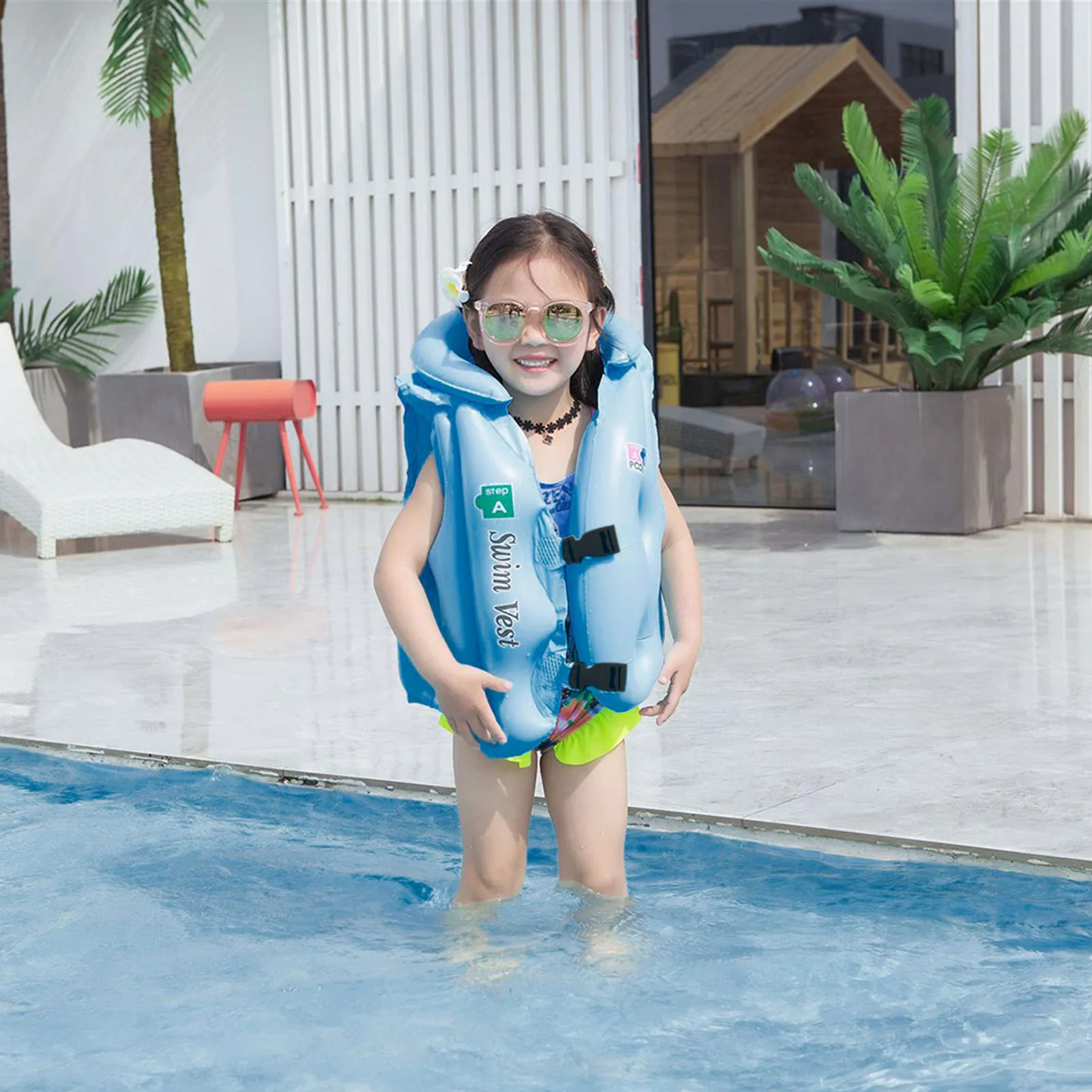 Toddler Life Jacket Swim Vest Floaties For Toddlers Girls And Boys Kids