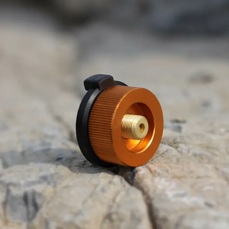 

Outdoor Camping Stove Adapter Ultralight Gas Stove Connector Nozzle Bottle Canister Tove Cans Adapter Furnace Connector Head