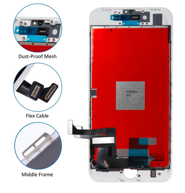 Pantalla LCD táctil para móvil, montaje de digitalizador de repuesto para iPhone  SE A2296, A2275, A2298, SE2, calidad OEM, 2020 - AliExpress