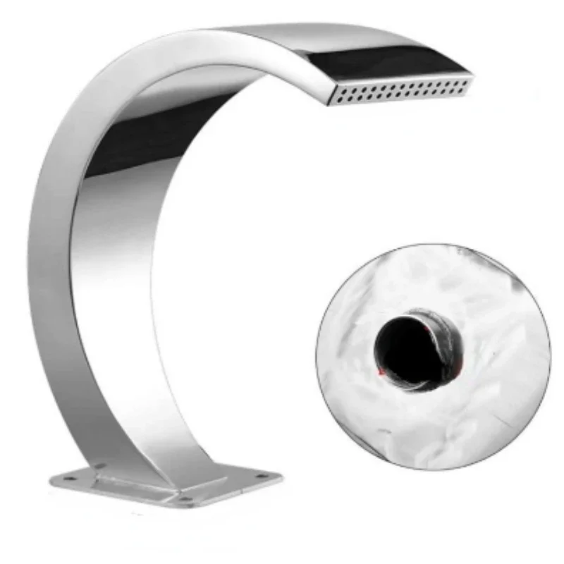 

650*300 Type Swimming Pool Hot Spring Water Treatment Equipment Spray Screen 304# Stainless Steel Fountain