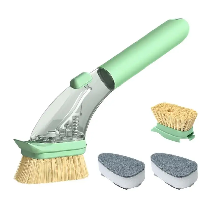 

Long Handle Dish Brush For Pans Pots Kitchen Sink Portable Lightweight Smooth Sisal Pot Brush Kitchen Cleaning Accessories