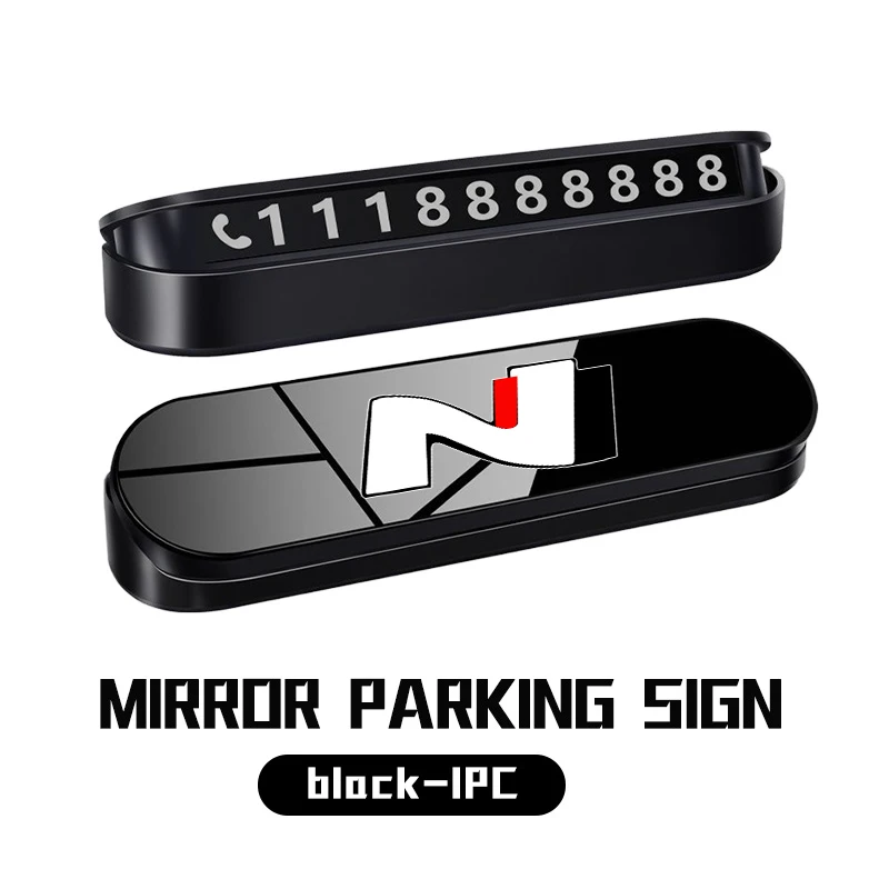 Car Temporary Parking Phone Number Digital Display Plate
