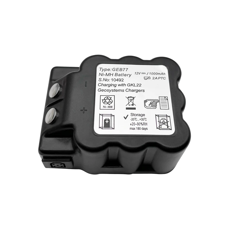 

Brand New GEB77 battery 12.0V 1000mAh NI-MH battery can work for leica TC600 900 Series Total station Surveying Equiment