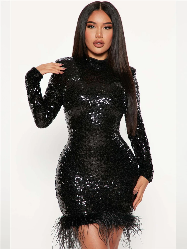 Capodanno 2023 Vestiti Per Capodanno Con Paillettes Paillettes