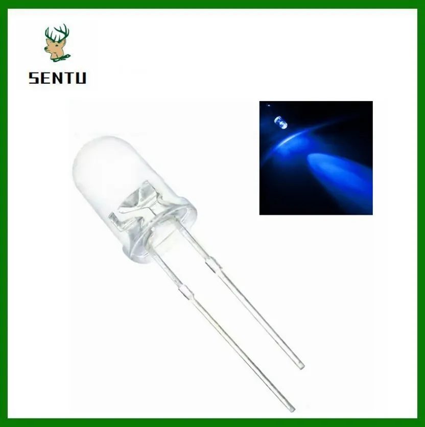 50 Pz 3Mm Bianco Verde Rosso Blu Giallo Diodo Emettitore Di Luce Automatico Lampeggiante Led Flash Control Lampeggiante 3Mm Led Diodo 1.5Hz