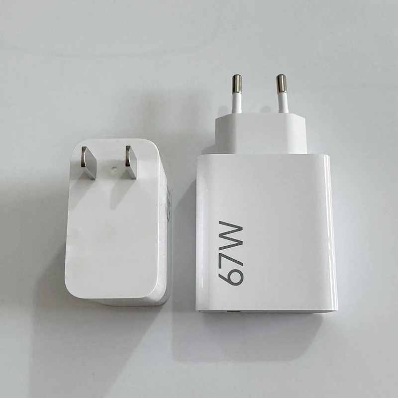 Xiaomi 67W Super Fast Charger Turbo Charge EU Power Adapter