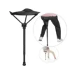 Outdoor Portable Retractable Stool Fishing Summer Hiking Chair Travel Fordable Stool 4