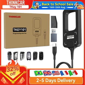 Programmatore di chiavi THINKCAR TKey 101 per generazione/abbinamento chiavi auto, lettura e scrittura chip antifurto.