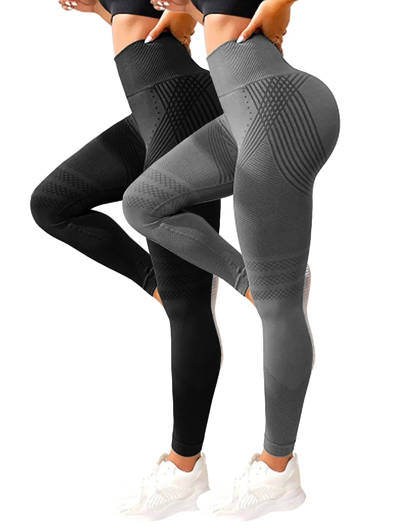 2-Piece Push-Up Scrunch Butt Leggings Set