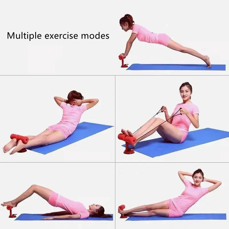 1Pcs Yoga horizontal bar Sit Up Assistant Workout Ankle Support Fitness Sit Ups Bar Portable Situp Suction Home Gym Equipment