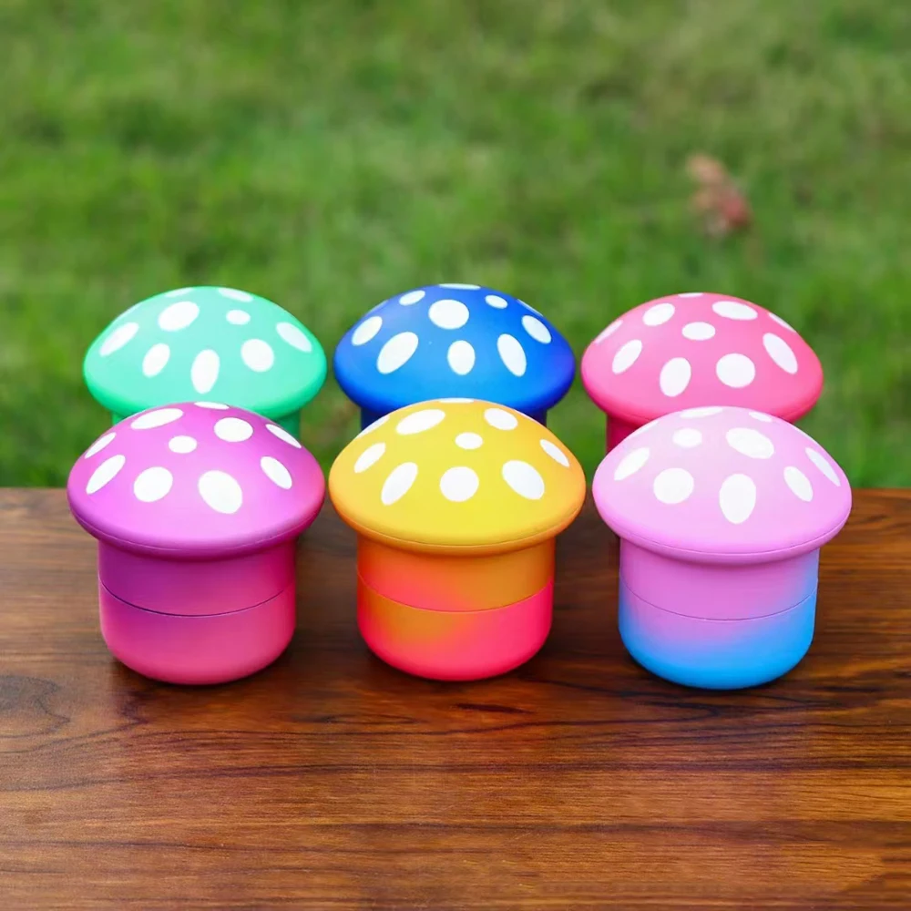 Metal Grinder Herb Large 70MM Mushroom Shaped 4 Layer Spice Grinder Durable Plastic & Metal herb grinder,tobacco grinder,manual spice grinder