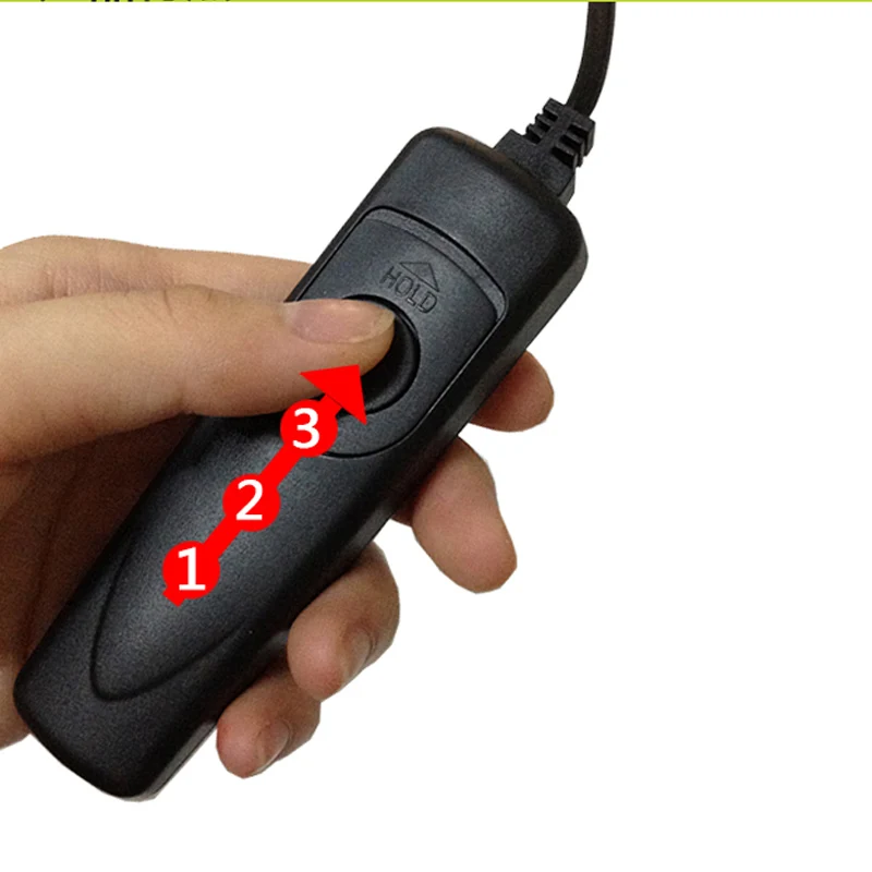 10pcs/lot RS-80N3 Remote Shutter Release Control cord for canon 20D/30D/40D/50D/5D/5DII/7D/5D3/6D