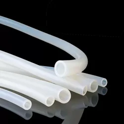 High - Temperature Resistant Flexible Silicone Hose - 5M Food Grade Tubing - ID 4mm x OD 10mm (Non - food grade)