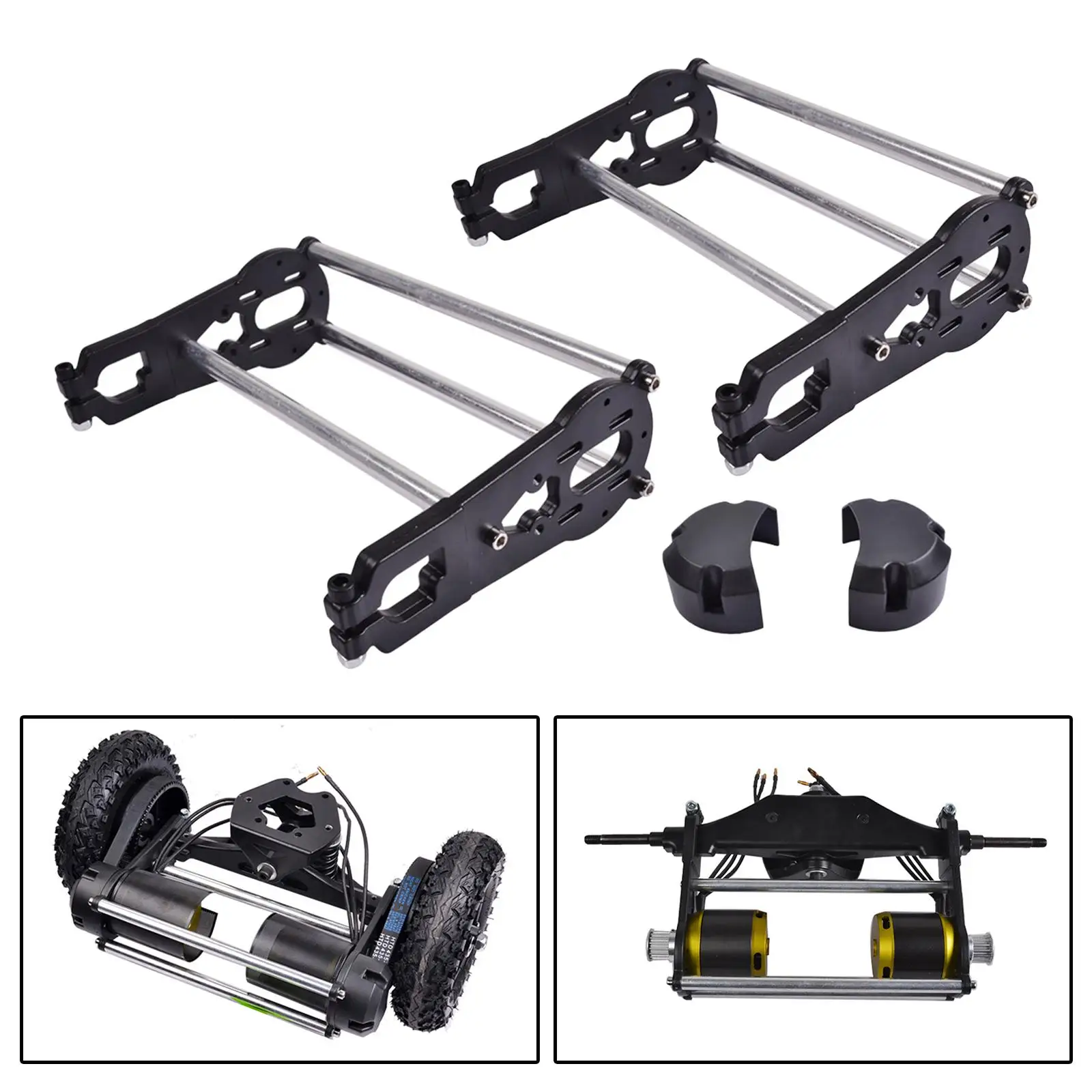 Mountain Skateboard Motor Mount Truck Bridge Bracket with Protective 