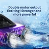 JJRC 2.4G RC Mini Speedboat Cool Lighting Remote Control Double Motor High-speed Competitive Boat Kids Toys Boy Multiplayer Game 5