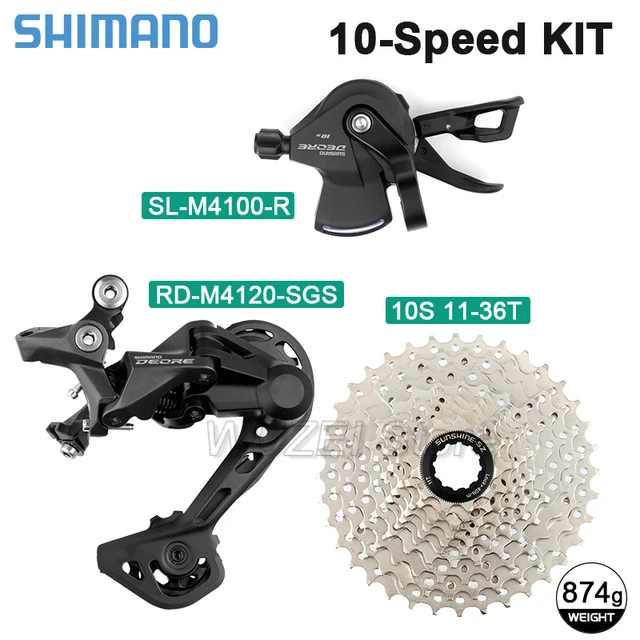 k*i様 シマノ deore 4100 10速コンポセット シマノDEOREがモデルチェンジ 12～10速まで揃った3グレード展開