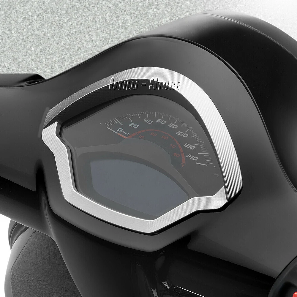 오토바이 액세서리 속도계 게이지 계량기 링 커버, 계기 프레임, 베스파 GTS300 GTS300 GTS 300 gts300 2023 2024