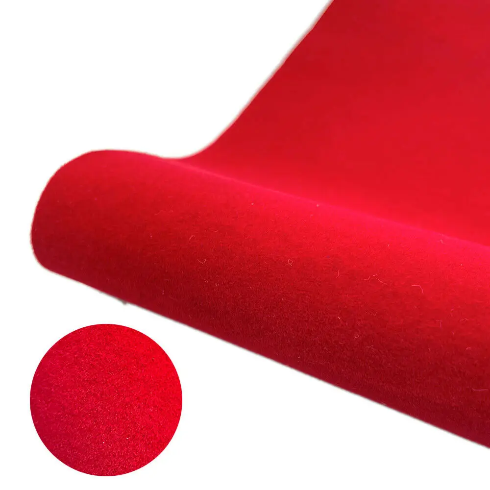 Multicolor Self-Adhesive Velvet Flock Liner for Jewelry Drawers and Crafts