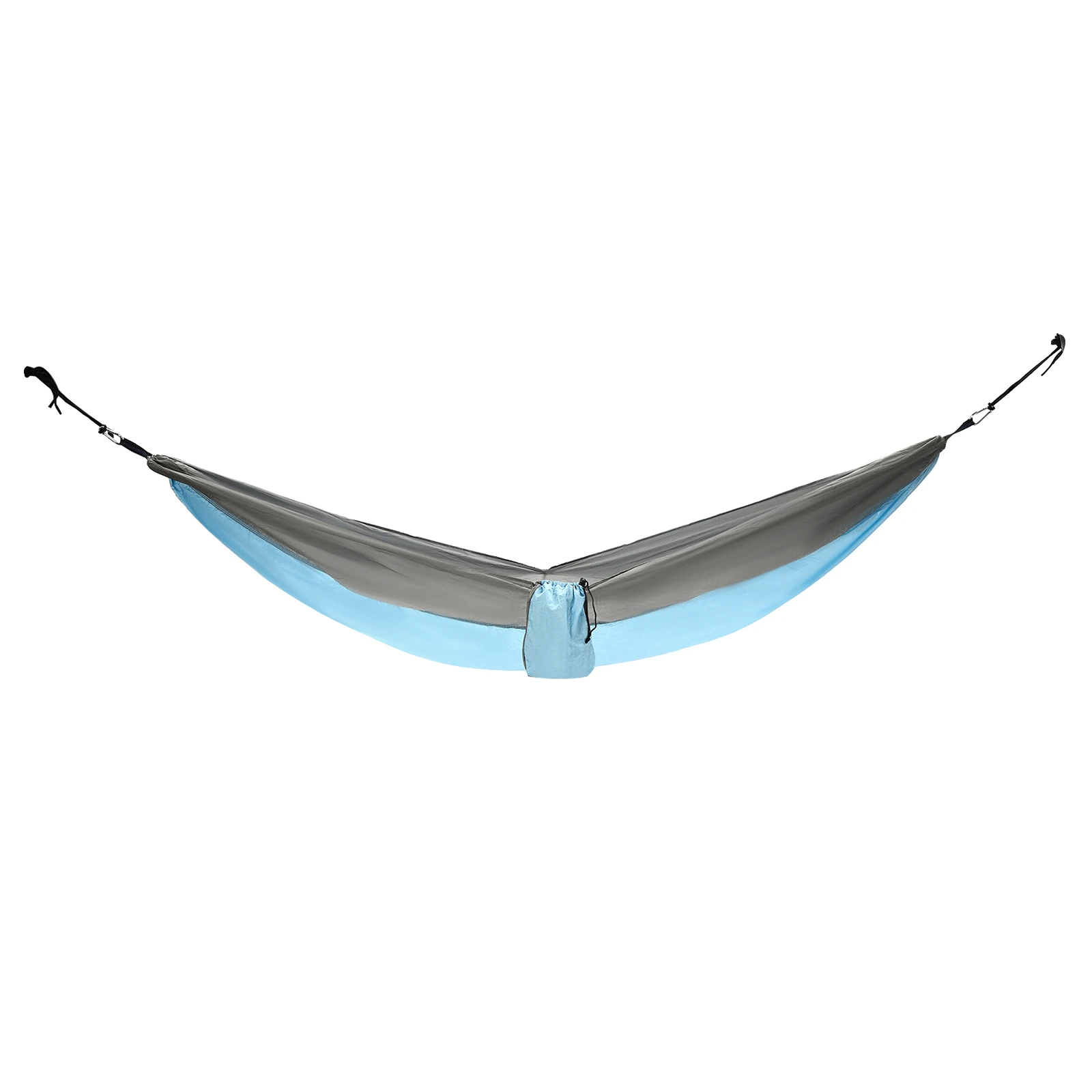 210T Parachute Nylon Camping Hammock 330.69-661.39lbs Capacity Outdoor Hammock Garden Leisure Beach Yard Travel Easy to Carry