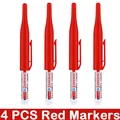 4 PCS Red Markers