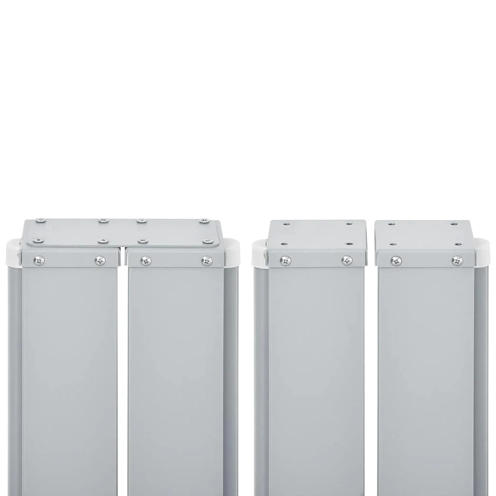 Einziehbares Seitenmarkise in Creme, 140 x 600 cm, ideal für Gärten, Terrassen und Höfe, bietet Schutz. – Detail 10