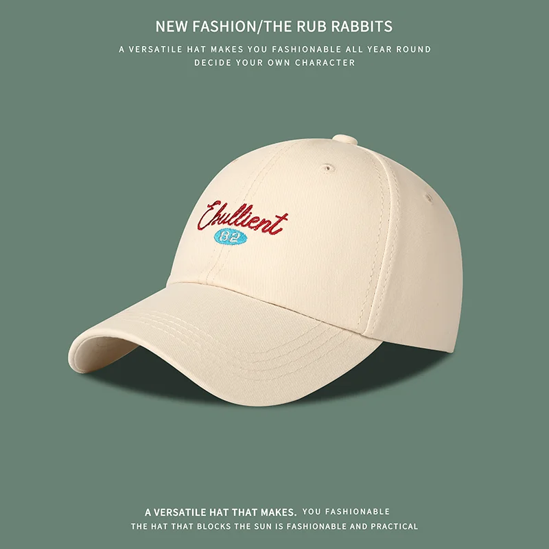 

All-Match and Fresh Ins Trendy Baseball Cap Female Korean Style Sun-Proof Peaked Cap Male