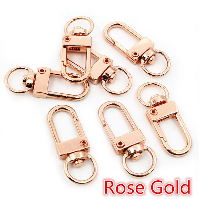10pcs Assorted Snap Lobster Clasp Hooks in Gold & Silver