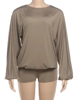 Weird Puss Sexy Backless Romper Women o-Neck Full Sleeve Hottie Simple Fashion Street Stretch Slim Midnight Clubwear Playsuit - Image 6