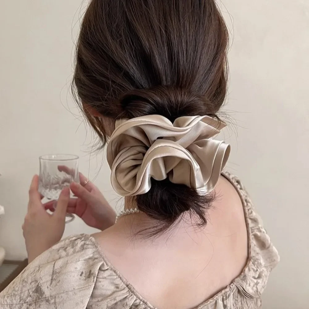 Stylish Korean Fashion Satin Hair Tie
