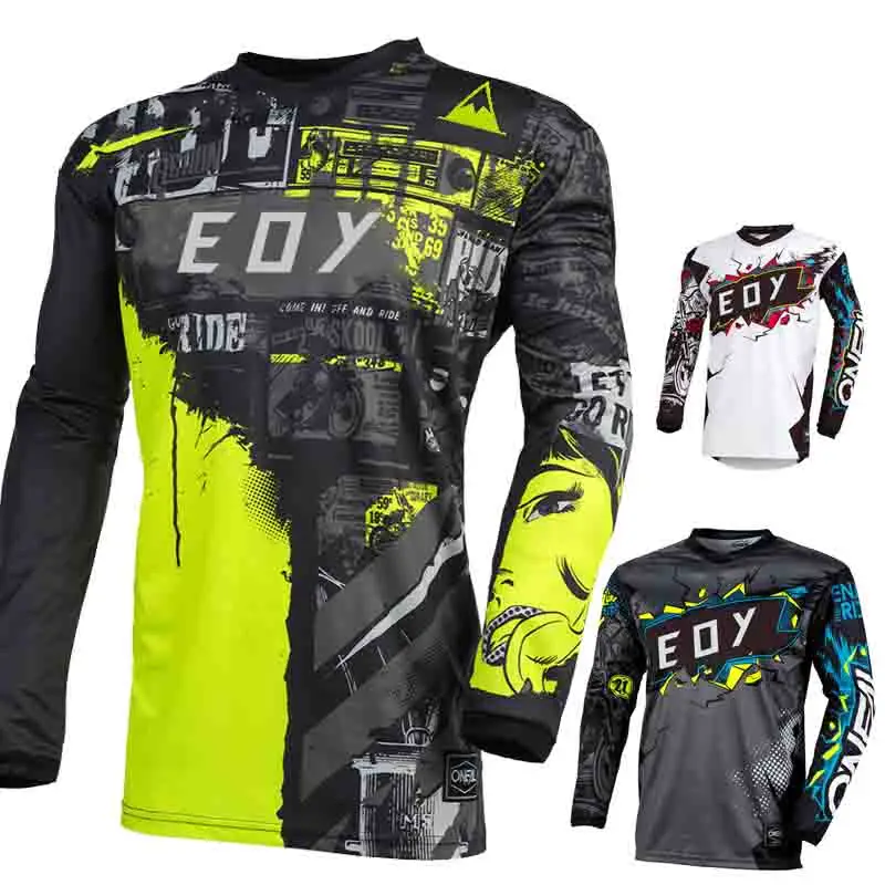Long Sleeve Motocross Cycling Jersey Downhill T-Shirt t shirts downhill jerseys