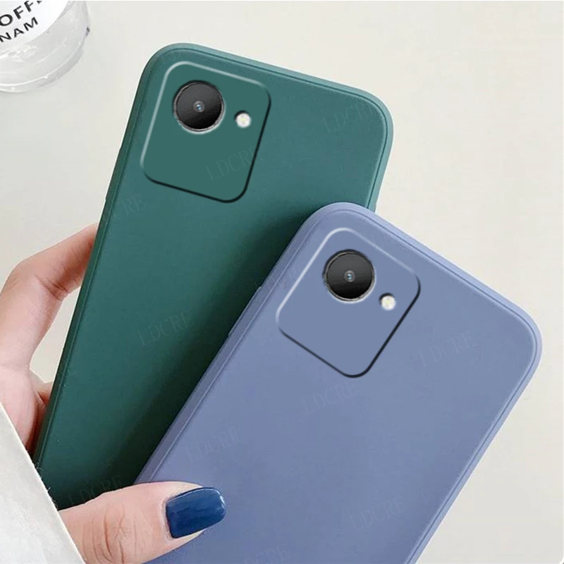 For Cover OPPO Realme C30 Case For Realme C30 Capas Silicone Shockproof Phone Back Bumper TPU Soft Case For Realme C30 Fundas