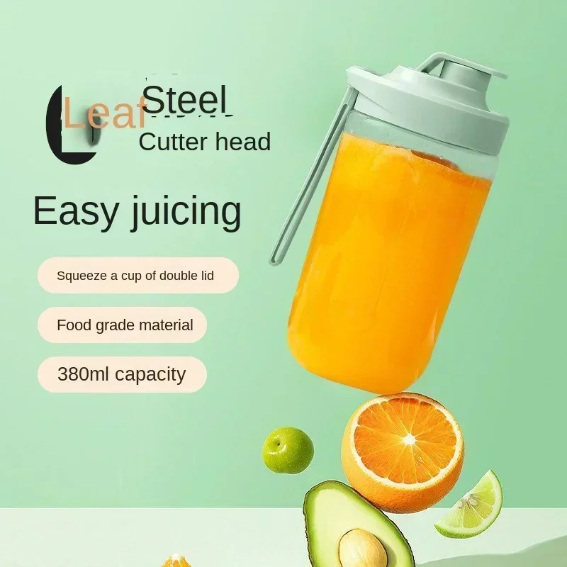 Wireless Mini Electric Juicer Multifunctional Blending Juice Cup USB Rechargeable Fruit Automatic Smoothie Blender_voghion.com