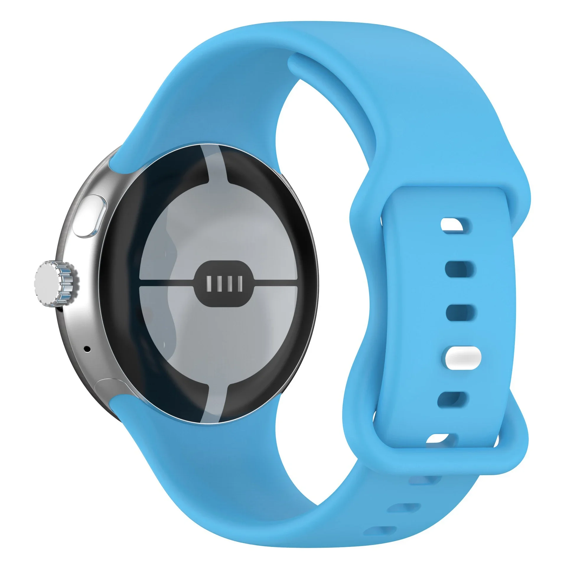 Premium Silicone Strap for Enhanced Comfort and Breathability - Universal Fit for Google Pixel Watch Accessories