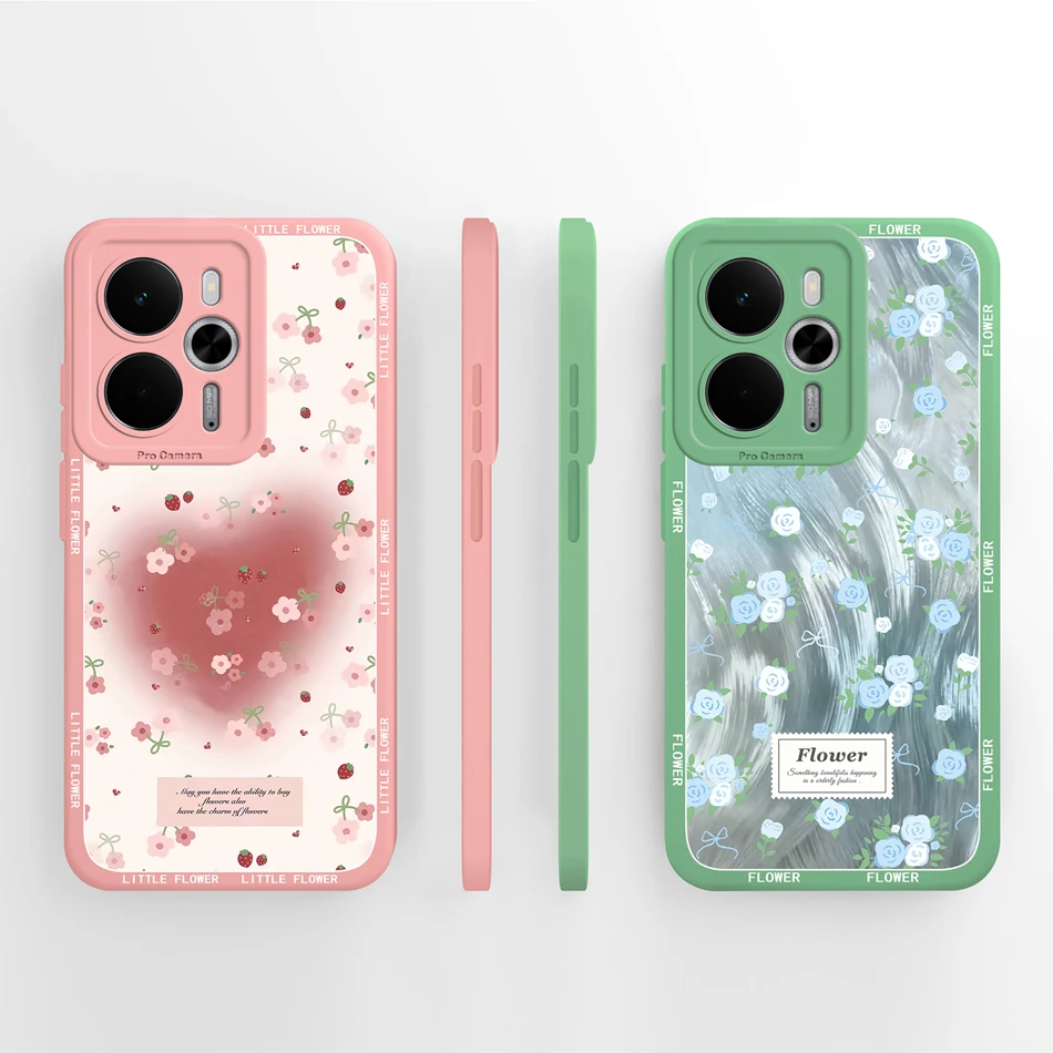 Simple Design Soft Liquid Silicone Shockproof Phone Case
